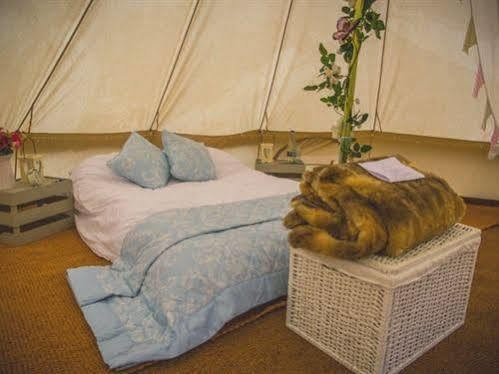 Skipbridge Farm Shepherds Huts Campground Green Hammerton Exterior foto