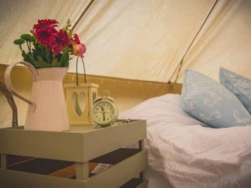 Skipbridge Farm Shepherds Huts Campground Green Hammerton Exterior foto