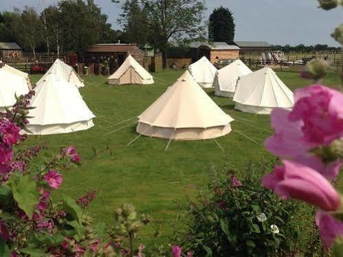 Skipbridge Farm Shepherds Huts Campground Green Hammerton Exterior foto